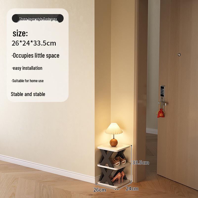 Multi-Layer Detachable Shoe Rack for Entryway and Storage Solutions