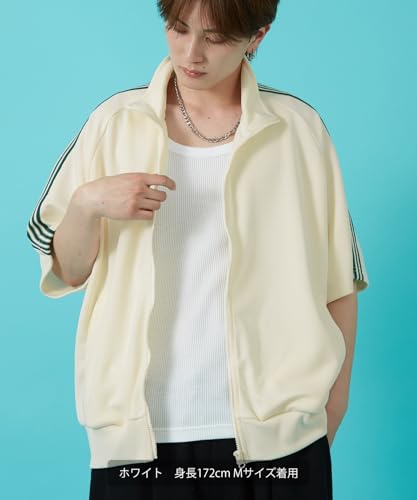 [IMPROVES] [SIDEWAYSTANCE] Line Jersey Short Sleeve Track Jacket