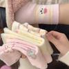 Female Autumn and Winter Thickened Warm Lovely Cartoon Pink Is The Moon Son Sleep In The Tube Pile Pile Cotton Socks