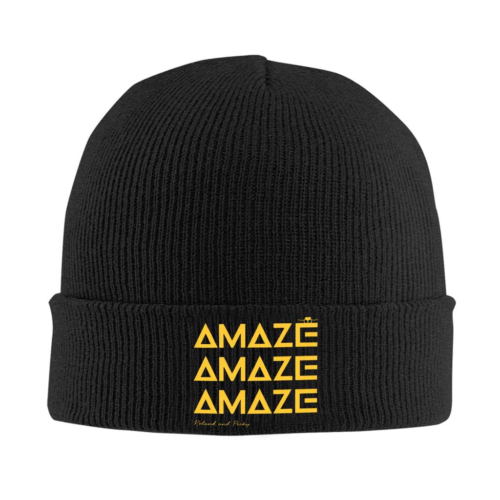 Amaze Project Hail Mary Beanie Hats Knit Hat Adult Unisex Hip Hop Elastic Caps Spring Outdoor Sport Graphic Bonnet Hats