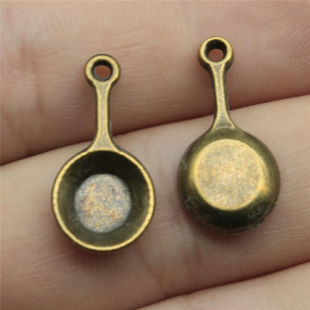 20pcs Tableware Dinnerware Dinner Set Dinner Service Knife Spoon Fork Charms For Jewelry Making DIY Crafts