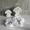 Silicone Crafting Molds Unique Mushroom Shape Candle Molds Silicone Soap Molds Resin Art Moulds Silicone Texture