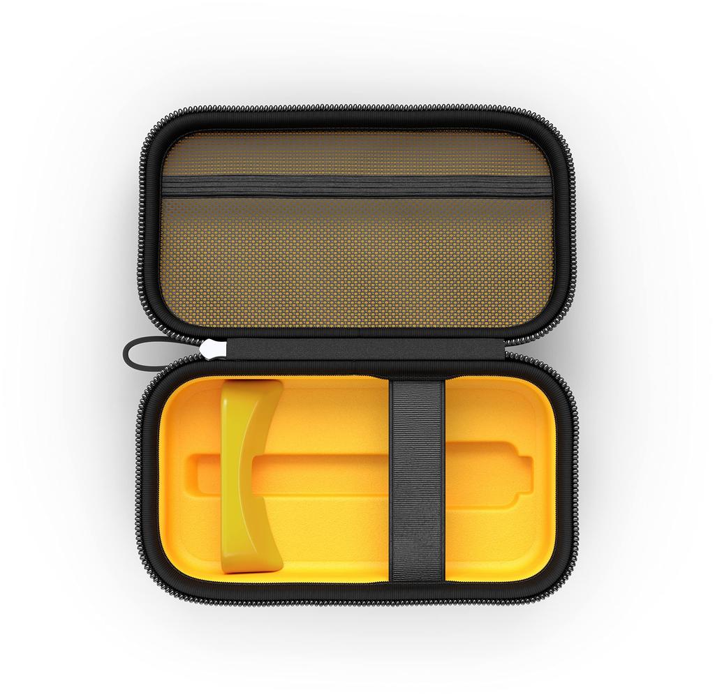 Glorious Hard Shell Mouse Case with Accessory Pocket and Adjustable Wedge for Gaming, Wired, and Wireless Mice