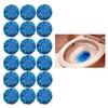 10Pcs Automatic Bleach Toilet Bowl Tank Stain Remover Blue Home Detergent Cleaner