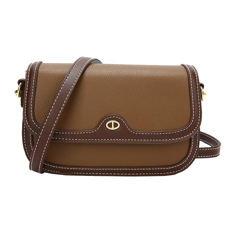 

Осенне-зимний модный дизайн простая маленькая квадратная сумка новая популярная сумка-мессенджер сумка на плечо коричневый