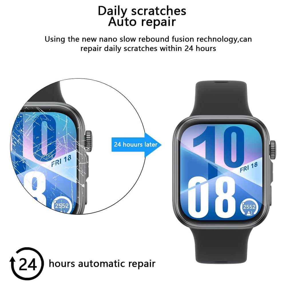 3Pcs For Huawei Watch Fit 4 TPU Watch Screen Protector Anti Scratch HD Clear Hydrogel Film