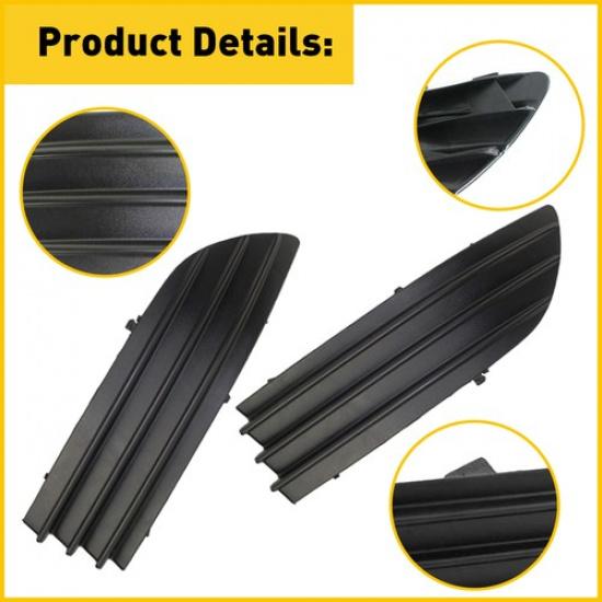 2/4Pcs Fog Light Cover Set For 2004-2005 Toyota Sienna Front Left And Right Prim