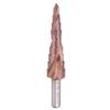 Cobalt Coating Step Drill Bit Triangular Shank Step Drill Bit Set Hole Opening Tool  Counterbore