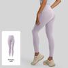 Juyitang Double-Sided Bare-Feel Yoga Pants with No Visible Lines, Back Pocket, and Shaping Hip-Lift for Women