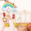 Baby Wind Chime Trolley Hanging Accessory Rattle Toy Bed Bell Safety Seat Hanging Accessories for Infants 0-1 Year Old