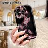 Phone Case: 2D Flat Design Suitable for iPhone 18 17 16 15 14 13 Pro Film Protective Case, Couple Style, Glowing Butterfly, Christmas and Halloween Ho
