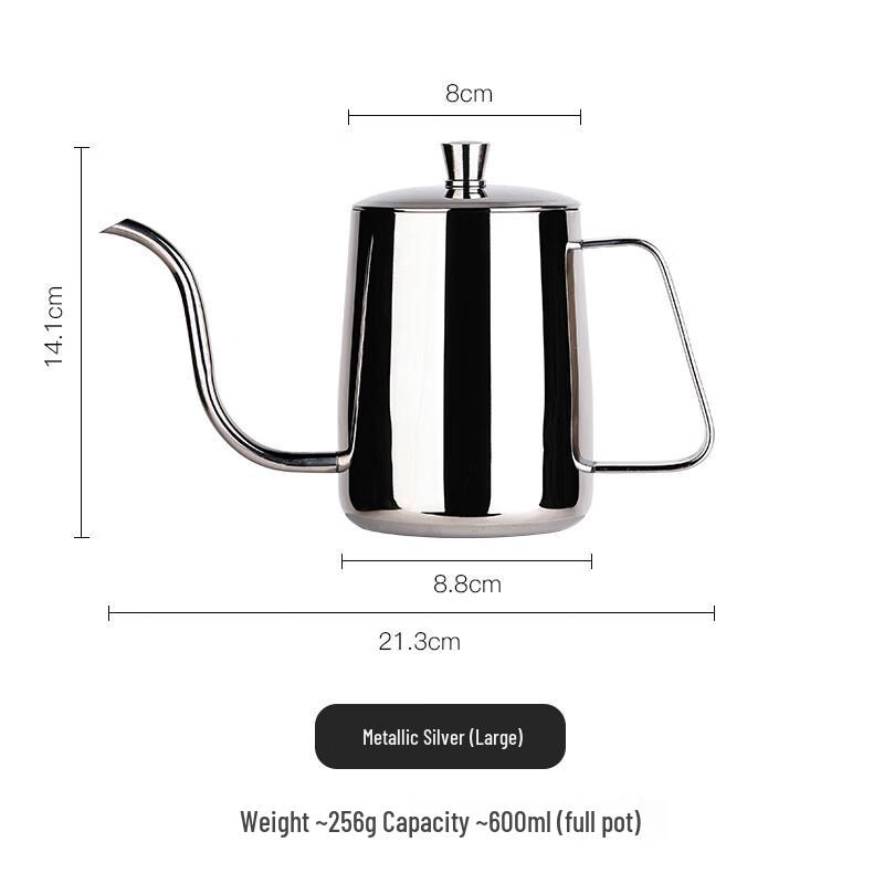 ZISIZ Stainless Steel Pour Over Coffee Kettle