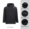 Li-Ning Solid Color Logo Loose Windproof Sports Casual Three-In-One Hooded Windbreaker Unisex Outerwear AWBV167-1