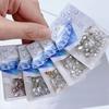 50pcs Colorful Nail Crystal Sparkling Nail Decoration New Nail Art Rhinestone  DIY Manicure
