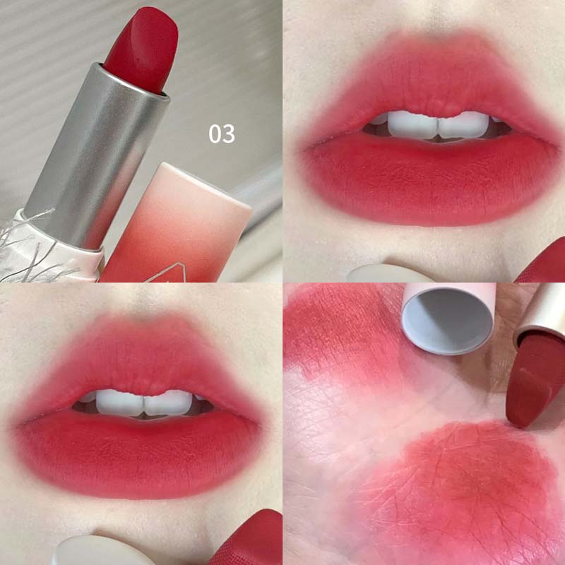 HERORANGE Příze plstěný samet mlha matná rtěnka mlhavá tvář sametová barva držící make-up lifting barva bělící rtěnka