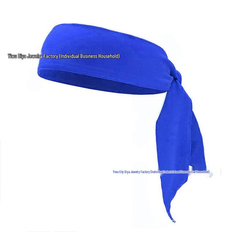 Unisex Outdoor Quick-Dry Tennis Sweat-Absorbing Elastic Headband