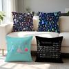 Chemical Science Fun Pillow Cover Soft Decor Throw Pillow Case Xcm Couch Home Decor for Living Room Sofa Party Gift