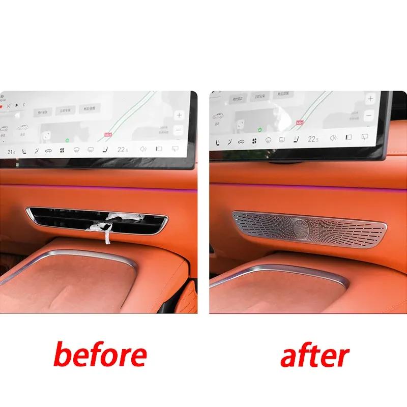 For Deepal S07 S7  2024 Center Console Air Vent Cover Trim Air Conditioning Vent AC Outlet Protector Interior Car Decoration