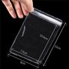 PVC Self-Sealing Jewelry Bag with Zipper & Hanging Hole