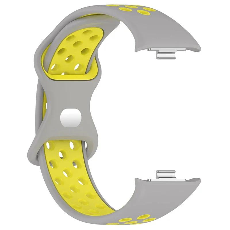 Klassisches atmungsaktives Silikonarmband für Redmi Watch 4 für Xiaomi Band 8 Pro Ersatzarmband Weiches TPU Watch4 Uhrenarmband Armband