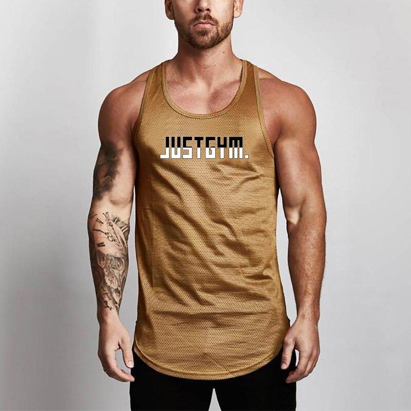 Muscleguys Ärmelloses Fitness-Unterhemd für den Sommer für Herren, Training, Laufen, Sport, bequem, atmungsaktiv