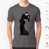 Cara Mia T Shirt Cotton Men Women DIY Print Romance Love Kiss Gothic Emo Addams Gomez Morticia Horror Halloween Scary Cara Mia