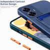 Luxury Soft Silicone Wallet Case For OPPO Reno 13 14 Pro 14F 5G Reno14 F Reno13 Card Holder Slot Back Cover