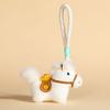 Year of The Horse Plush Keychain Cute Zodiac Animal Charm for Bag Purse Backpack Soft Stuffed Toy Lucky Gift for Friends Family