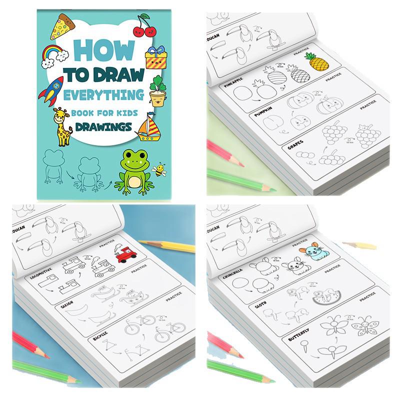 200+ Step-by-Step Painting Guide: Bestseller Coloring Book