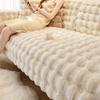 New Tutu Fleece Sofa Cushion Thickened Plush Seat Cushion High-End Non-Slip Leather Sofa Cover Cover Cloth Towel