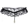 Sexy Lady Women Thongs G-string Lace Pearl Panties Lingerie Underwear