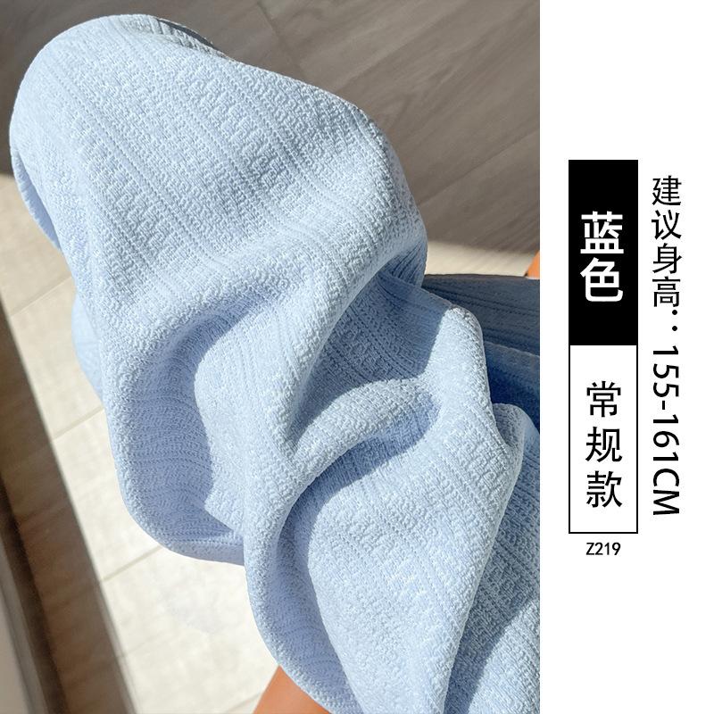 Wide-leg pants women's autumn and winter velvet new high-waisted loose casual small narrow version straight chenille pants