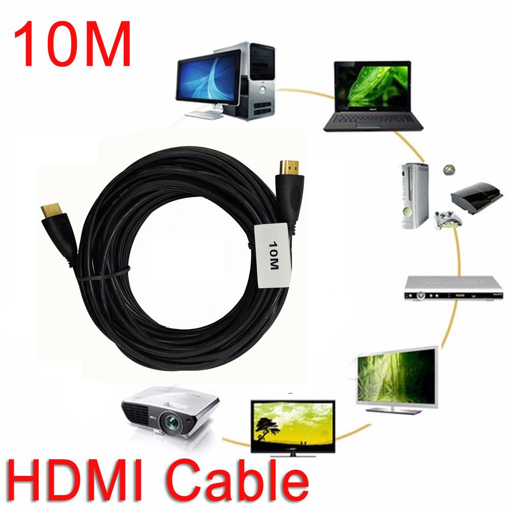 10M HDMI Settop Box HD Cable HDMI Extension Cable 1.4 Version 3D 1080P