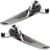 Mercedes W169 A-Klasse 08-12 Innen Türgriff (Nur Griff) Vorder- und Hintertüren, Chrom, Links und Rechts, 2-teiliges Set
