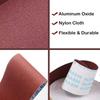 Emery Cloth Roll, 6 Grits Sandpaper Assortment for Metal Automotive Furniture Wood with Dispenser