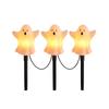 3 Piece Halloween Decorative Light Up Props for Outdoor Yard Window Bar House Night Light Decor Set