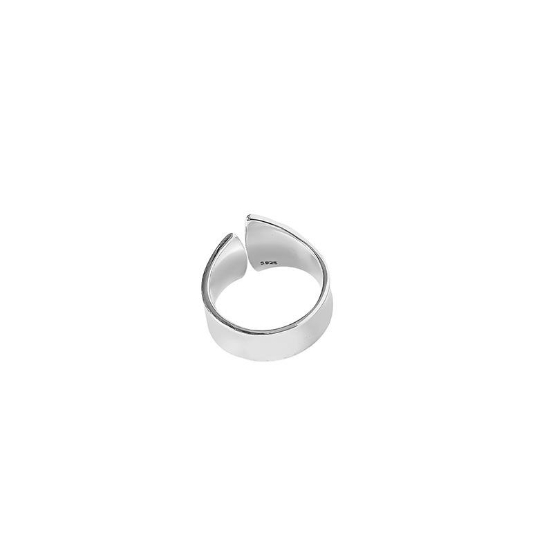 Trendy Retro Rui Li Irregular Ring: Women's Popular European & Korean Style Index Finger Jewelry