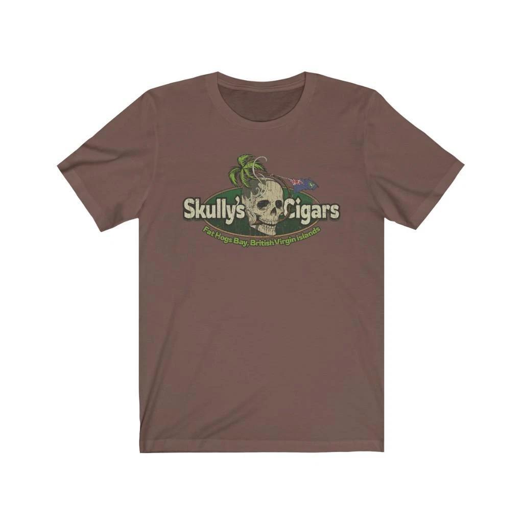 Skully s Cigars 1954 Vintage Men s T shirt S