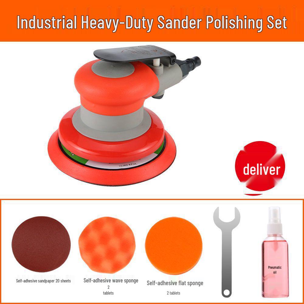 5-inch Pneumatic Car Polisher & Grinder Tool