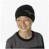 Mizuno Breath Thermo Training Wear Knit Cold for Adults Model Black Cap, Protection, Moisture-Wicking, Heat-Retaining, (Head Circumference 55-60cm),