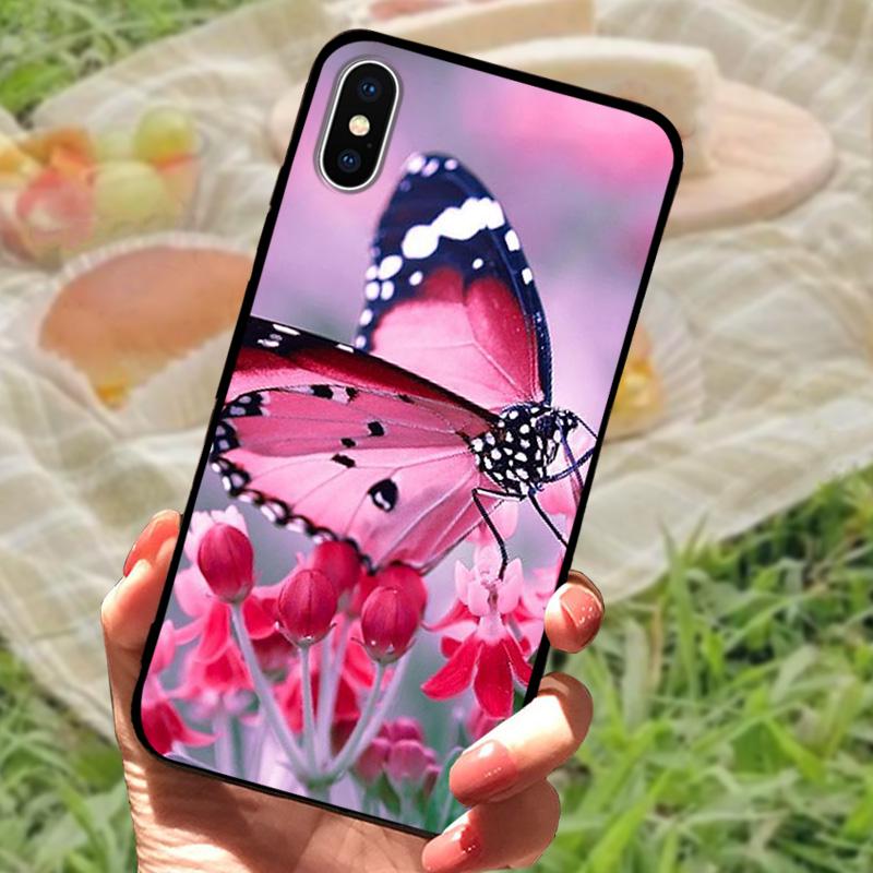 For Apple iPhone XS Soft Case X XR TPU Silicone Phone Back Cover For iPhone XS Max Fashion Printed Covers Case Protective Fundas