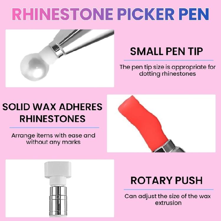 Salon Nail Art Dotting Pen Precise Nail Art Tool With Fatigue Resistant Handle For Detailed Design Work