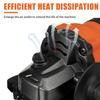 1600W 388VF Brushless Cordless Angle Grinder Grinding Machine Cutting 12000rpm Electric Grinder Power Tool with Batteries