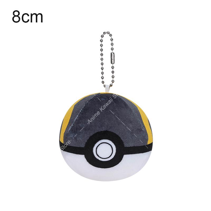 Pokeball Plush Great Ultra Premier Ball Strange Ball Soft Anime Stuffed Toys Pocket Monster Pendant Doll