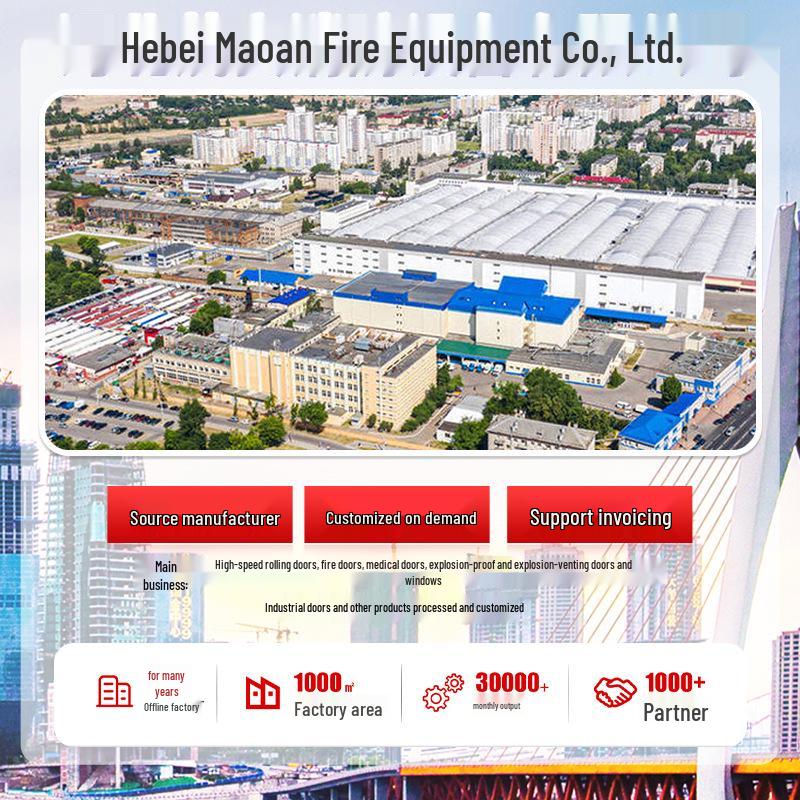 Custom Size Fire-Resistant Steel Roller Shutter Door for Shopping Malls and Parking Spaces