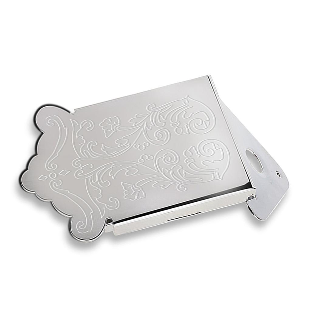 Mandolin Guitar Tailpiece with Screw Instrument Replacement Accessory (Silver)