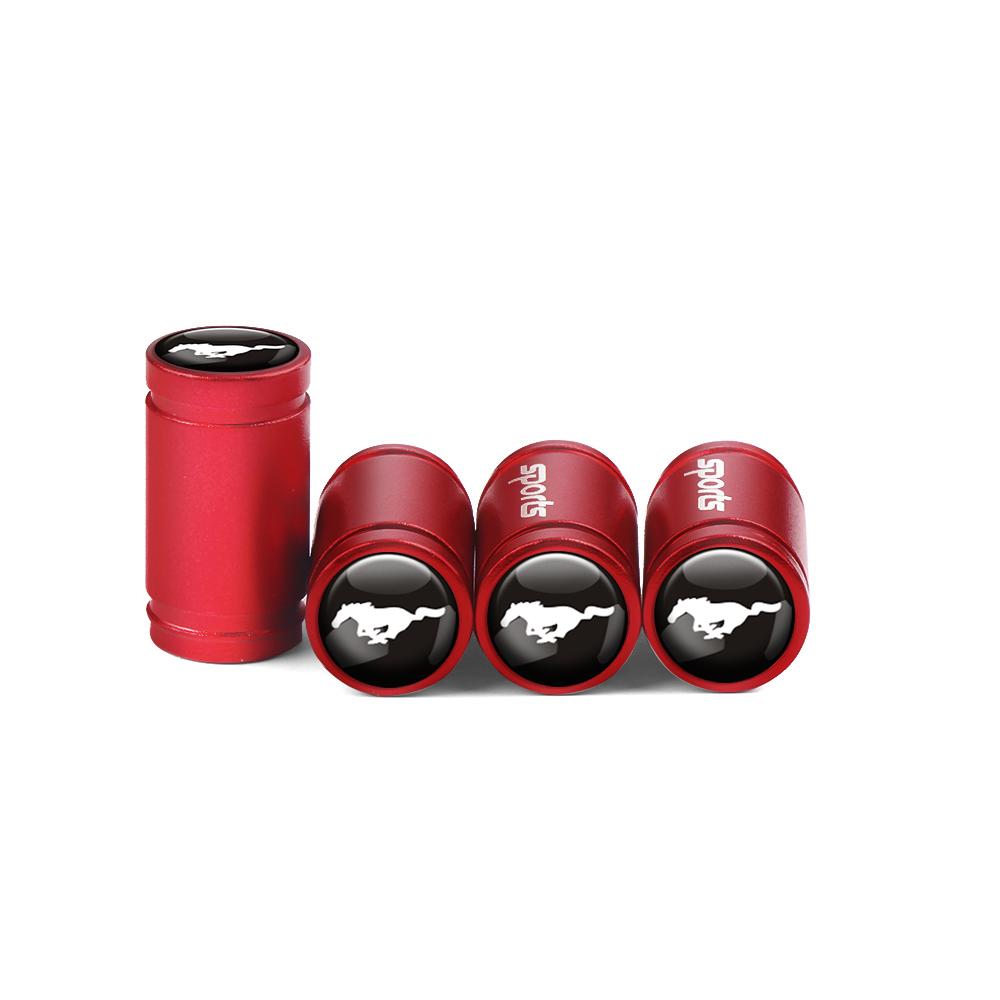 4Pcs Aluminum Alloy Car Wheel Tire Valve Caps Air Tyre Stem Cover Case Plugs Airtight For Ford ST Line Focus X 2 3 Mustang