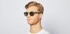 [IZIPIZI] IZIPIZI Sunglasses #C Model Boston (Khaki Green/Gray)