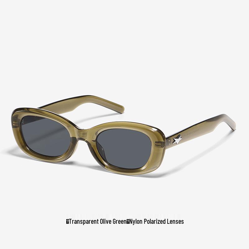 Women's Nylon Polarized Sunglasses: High-End, Face-Slimming, UV & HD Eye Protection