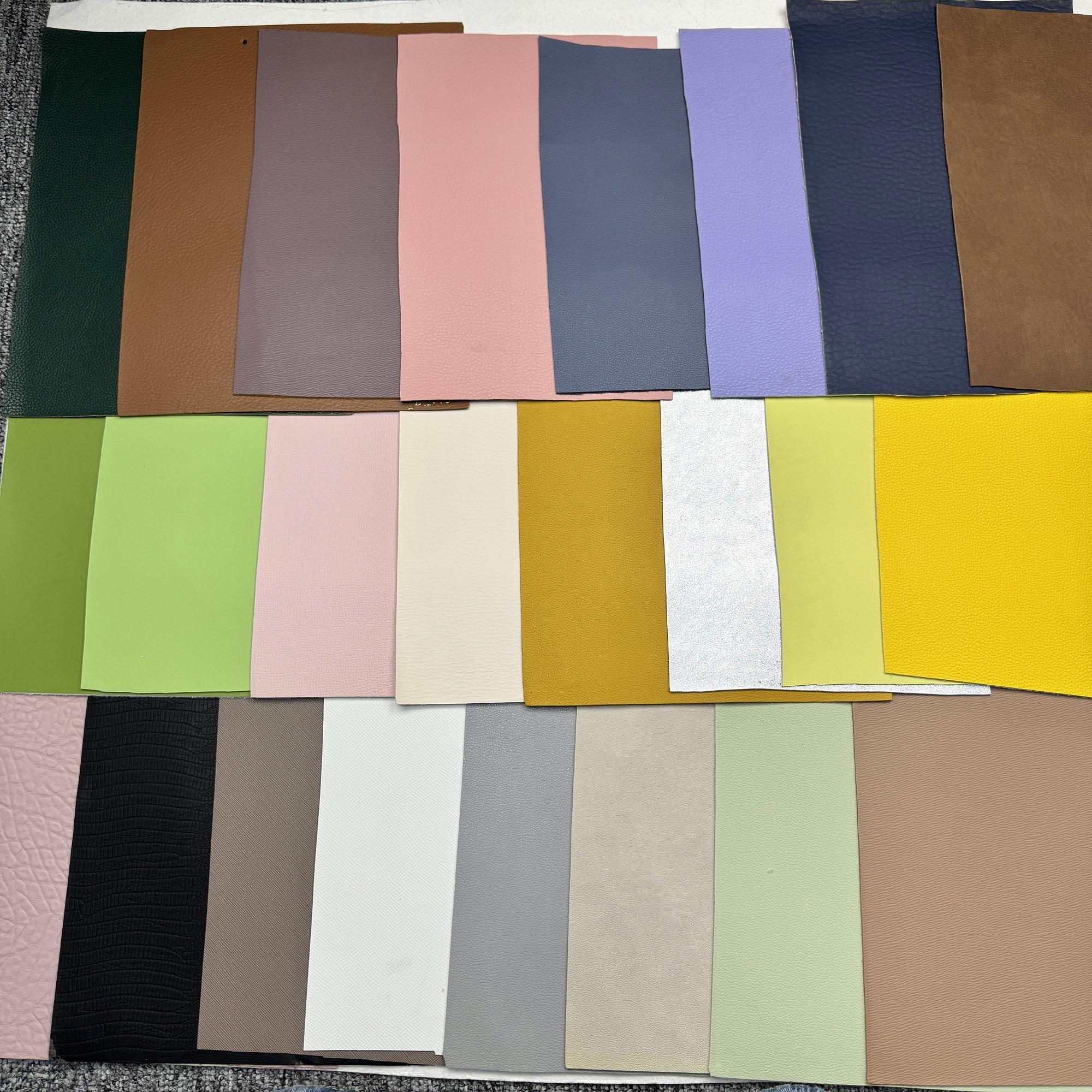 Hot-selling Custom-made, Colorful, Dirt-resistant and Waterproof Pu Leather Suitable for Shoes армия зеленый